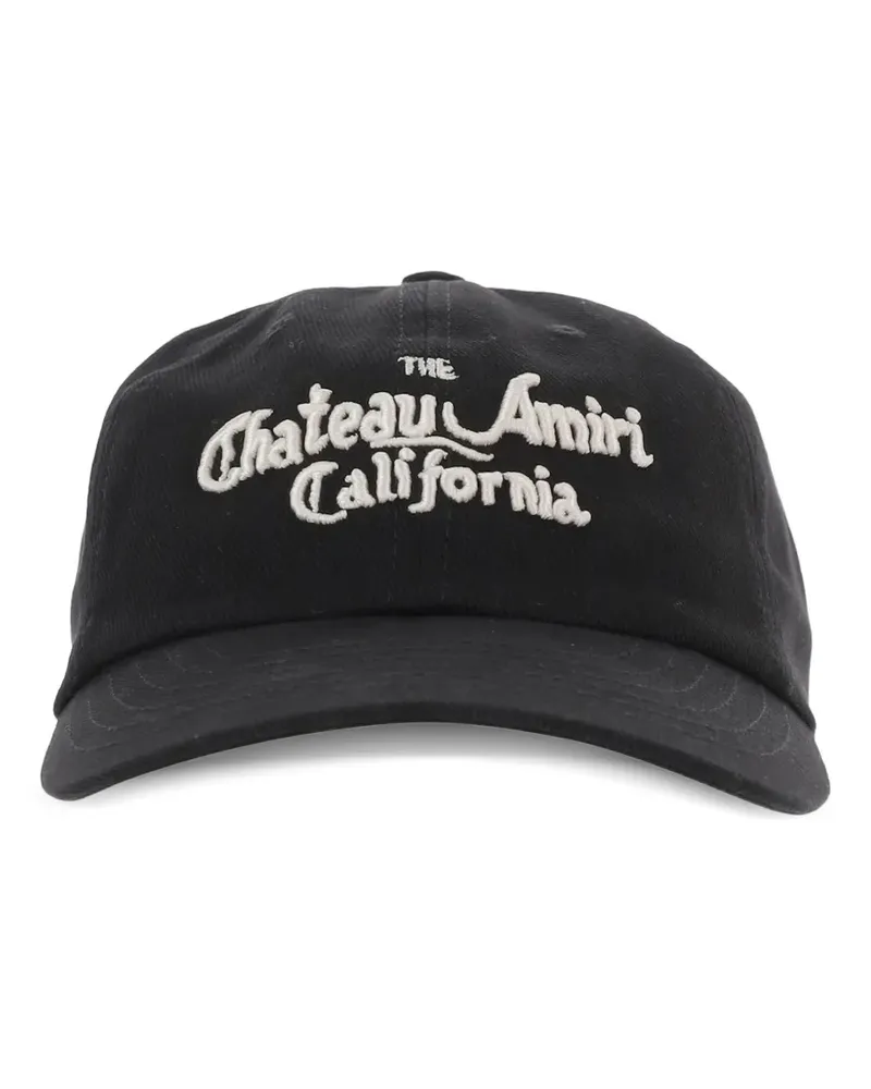 Amiri Baseballkappe mit Stickerei - Schwarz Schwarz