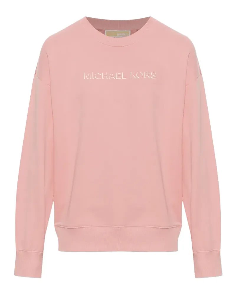 Michael Kors embroidered logo sweatshirt - Rosa Rosa