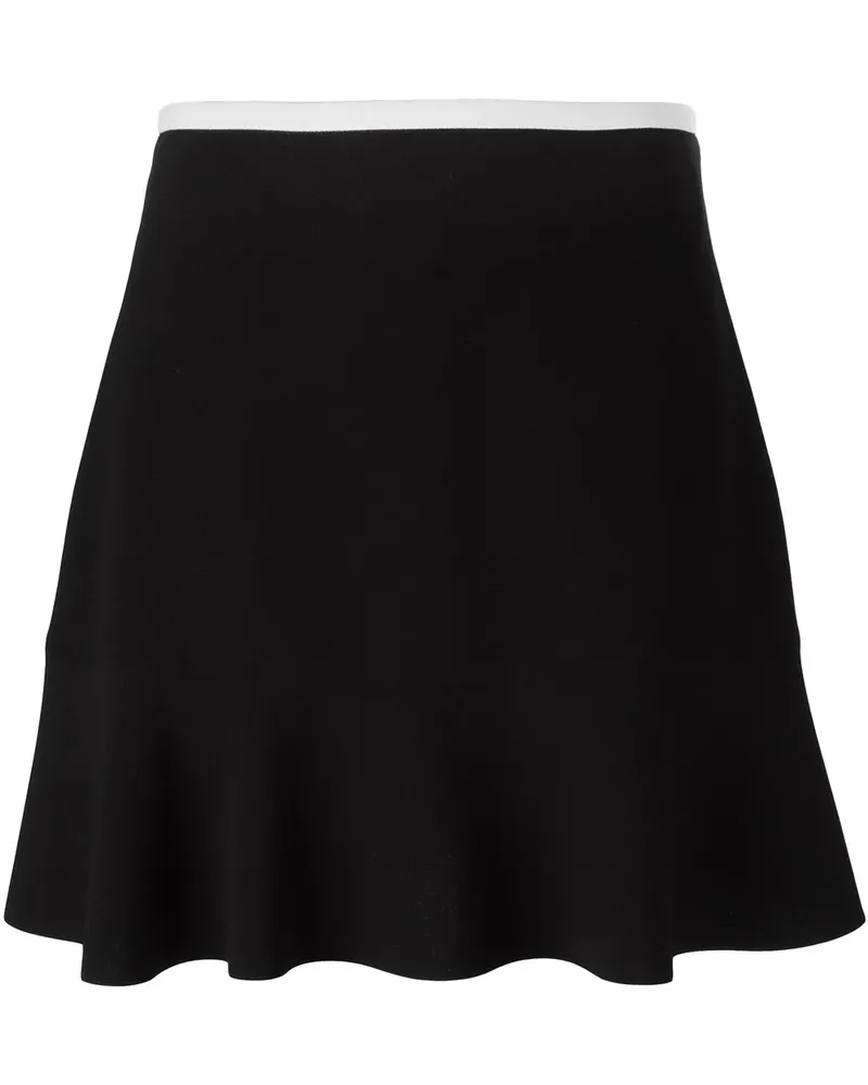 See by Chloé Rock mit gerüschtem Saum - Schwarz Schwarz