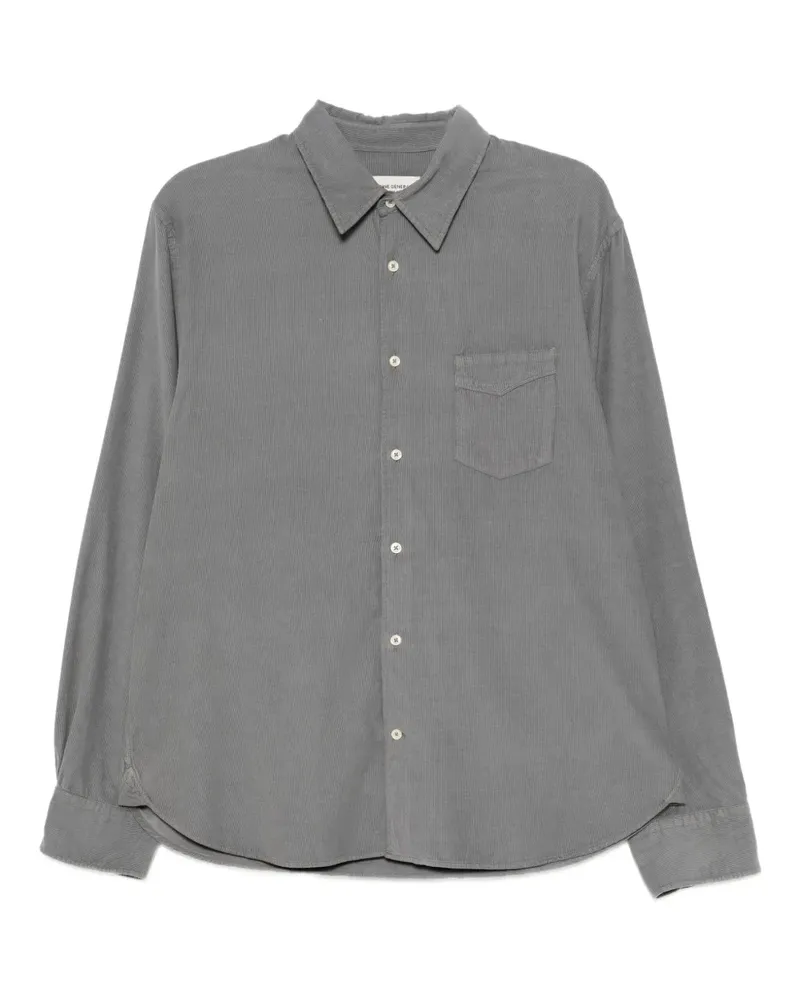 Officine Generale Benoit Hemd - Grau Grau
