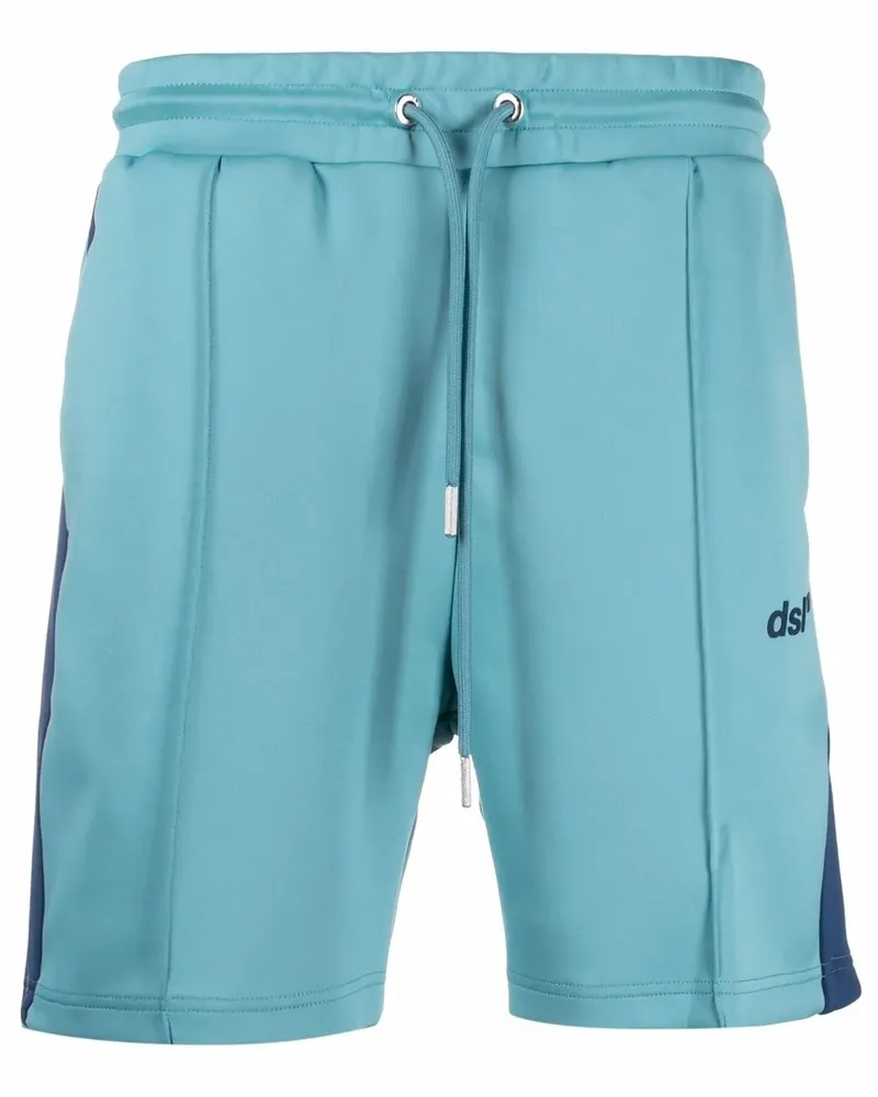 Diesel Sport-Shorts in Neopren-Optik - Blau Blau