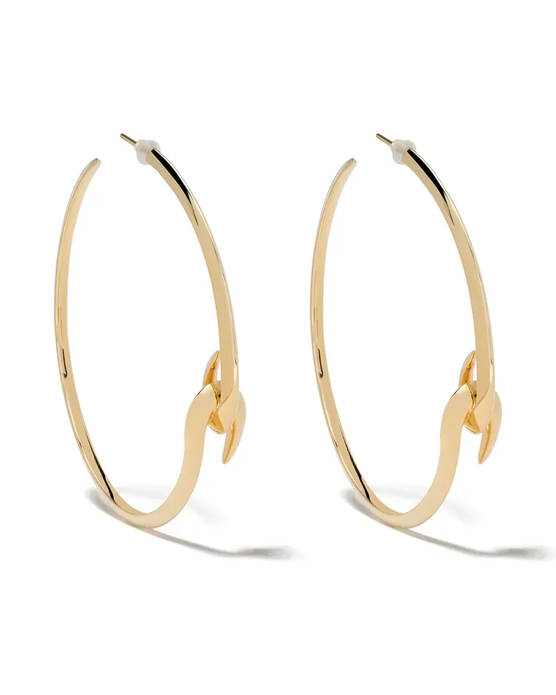 Shaun Leane Große Creolen - YELLOW GOLD VERMEIL Yellow