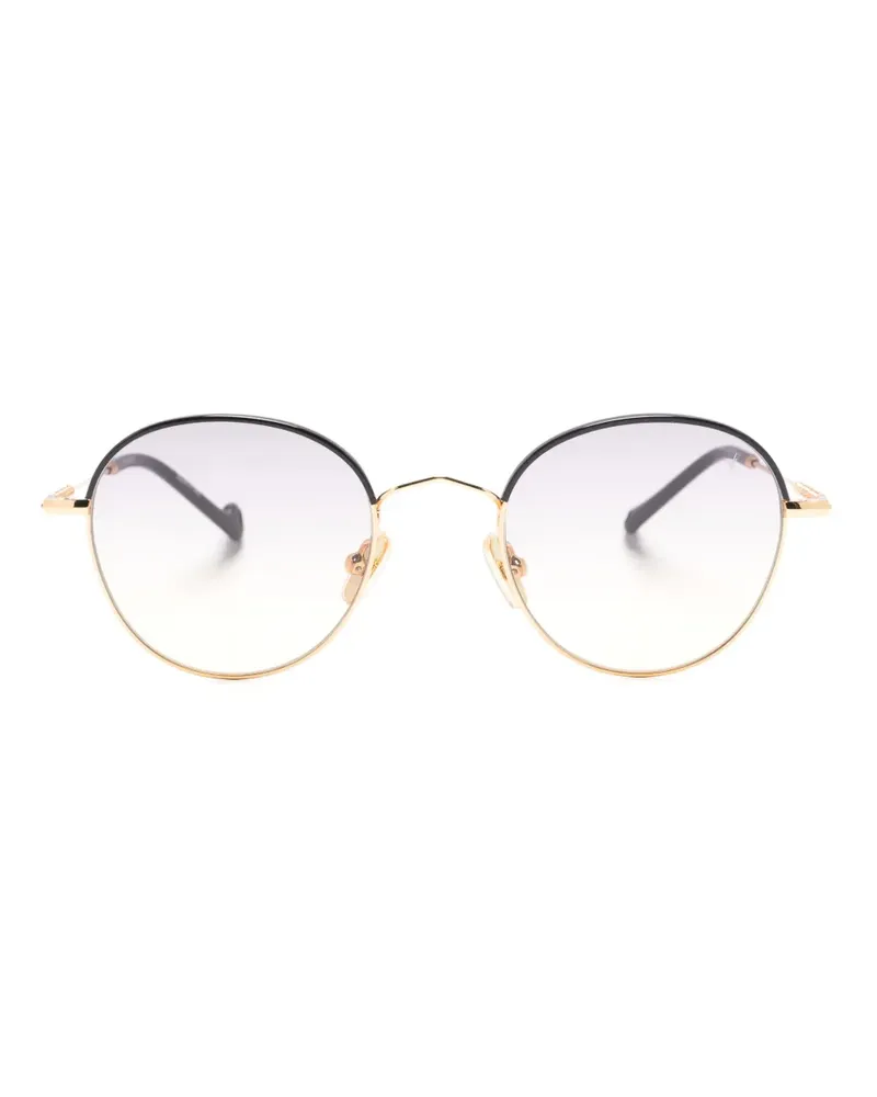 Eyepetizer Runde Gobi Sonnenbrille - Gold Gold