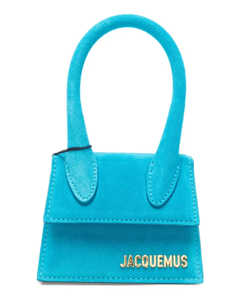 Jacquemus mini Le Chiquito leather mini bag - Blau Blau