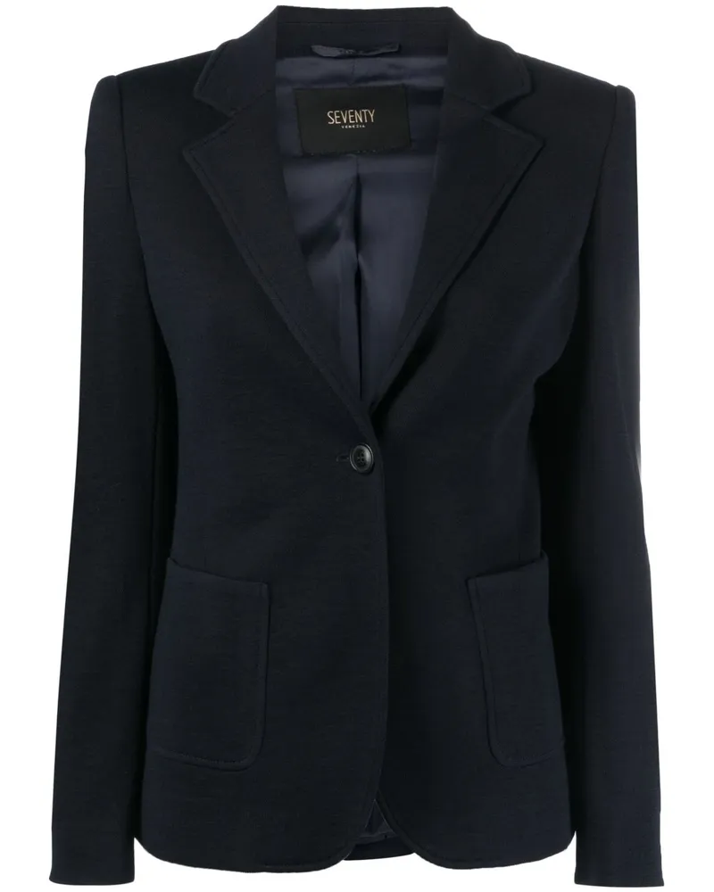 Seventy Einreihiger Blazer - Blau Blau
