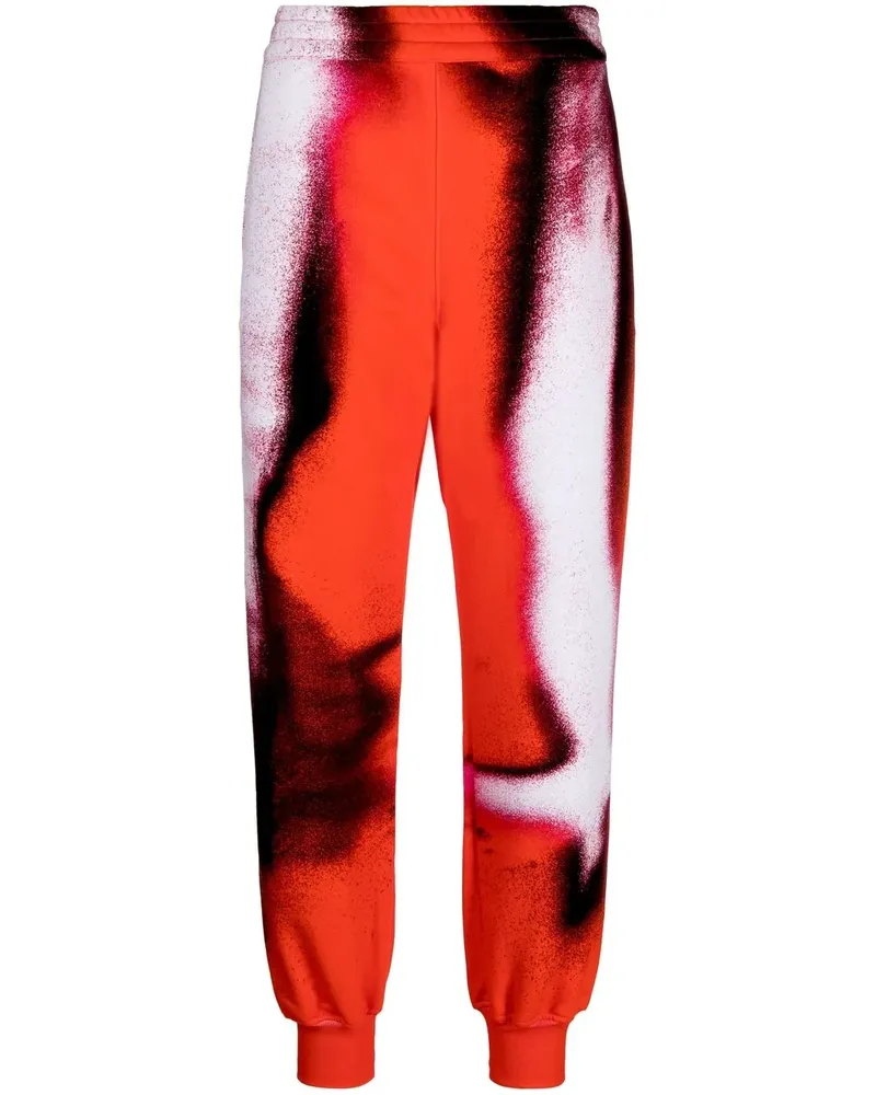Alexander McQueen Mushroom Spore Jogginghose - Rot Rot