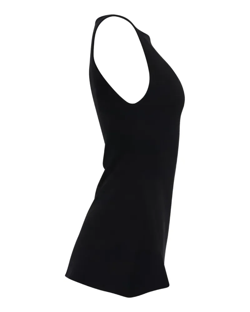 Reformation 2020s scoop neck sleeveless top - Schwarz Schwarz