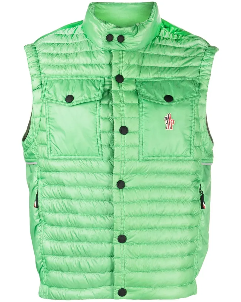 Moncler Ollon Daunenweste - Grün Grün