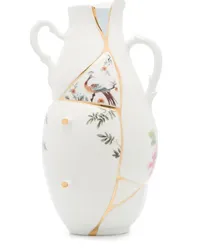 Seletti Kintsugi Vase Weiß