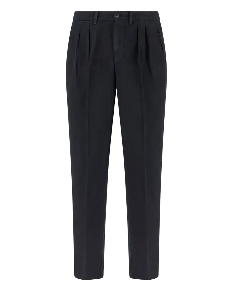 Boglioli Plissierte Hose - Blau Blau
