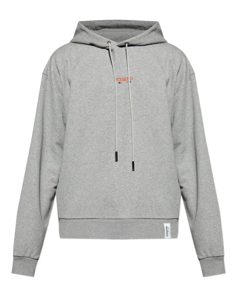 Iceberg Hoodie mit grafischem Print - Grau Grau