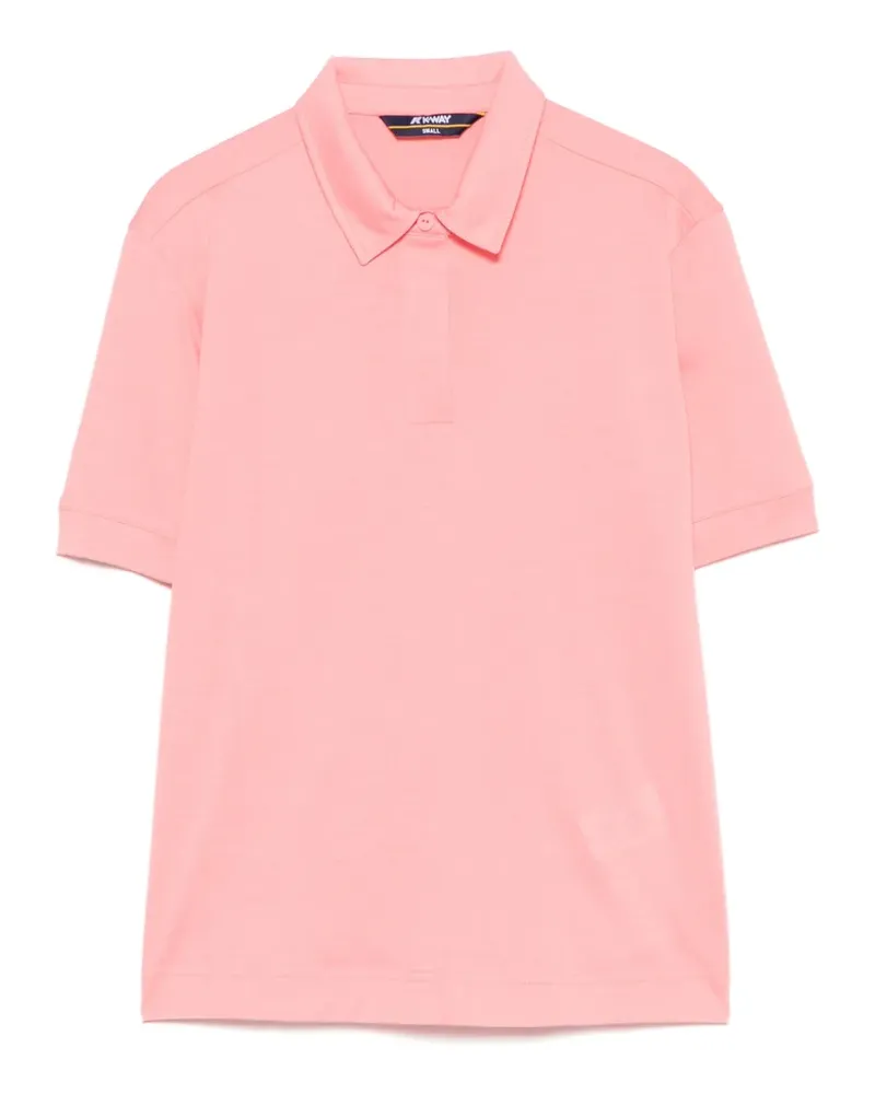 K-Way Auzielle short-sleeve polo shirt - Rosa Rosa