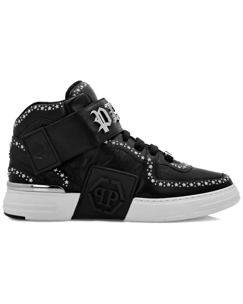 Philipp Plein Gothic Plein Sneakers - Schwarz Schwarz