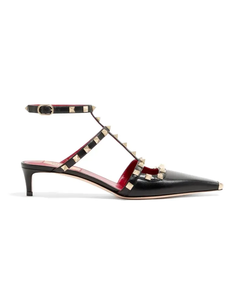 Valentino Garavani Rockstud Pumps aus Ziegenleder - Schwarz Schwarz