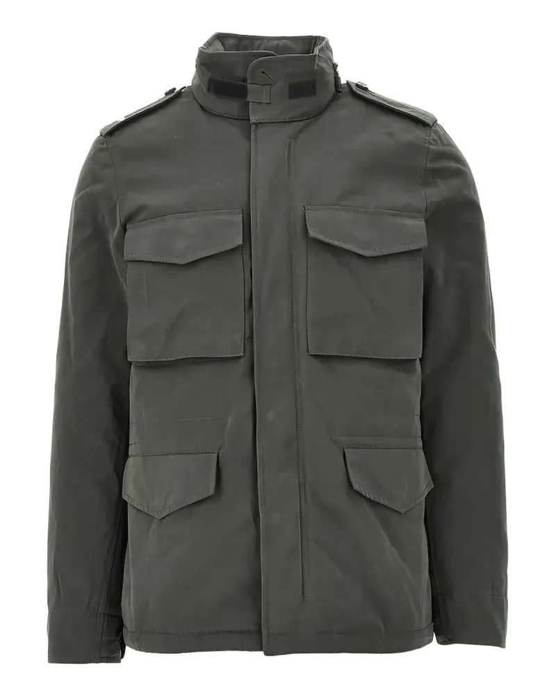 ASPESI Minfield Schulterklappenjacke mit Taschen - Grau Grau