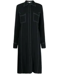 Stella McCartney Klassisches Midikleid Schwarz