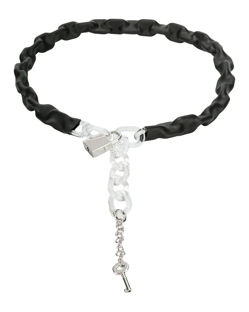 Maison Margiela Umwickelter Kettengürtel - Schwarz Schwarz