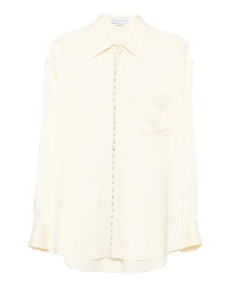 Stella McCartney Hemd mit Nieten - Gelb Gelb