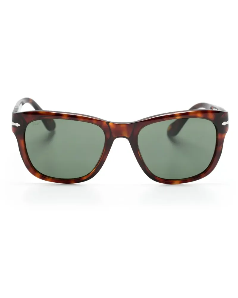 Persol Sonnenbrille in Schildpattoptik - Schwarz Schwarz