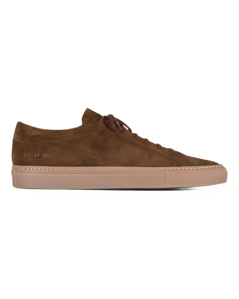Common Projects Achilles suede sneakers - Braun Braun