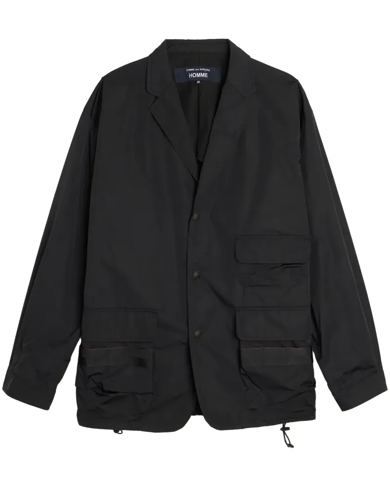 Comme des Garçons Jacke aus Taft - Schwarz Schwarz