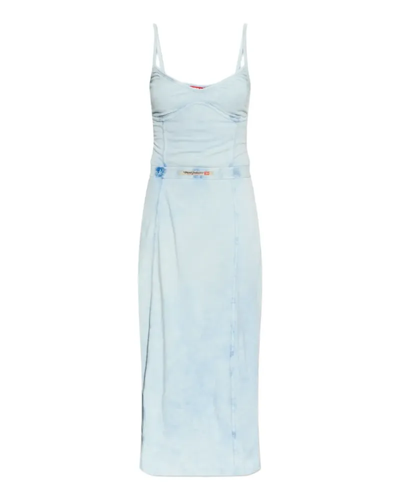 Diesel D-Ony strap midi dress - Blau Blau