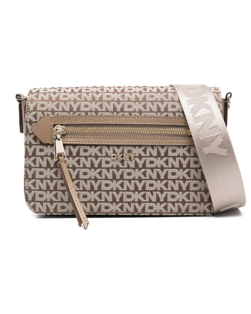 DKNY Mittelgroße Bryant Ave Umhängetasche - Braun Braun