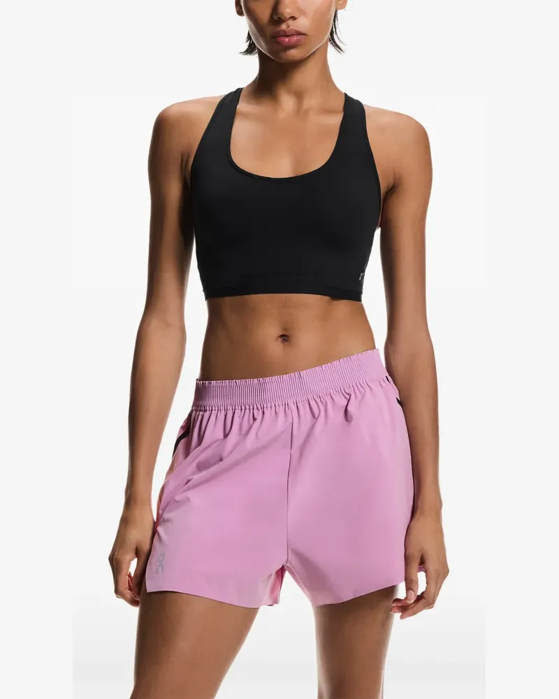 ON Shorts mit Stretchbund - Violett Violett