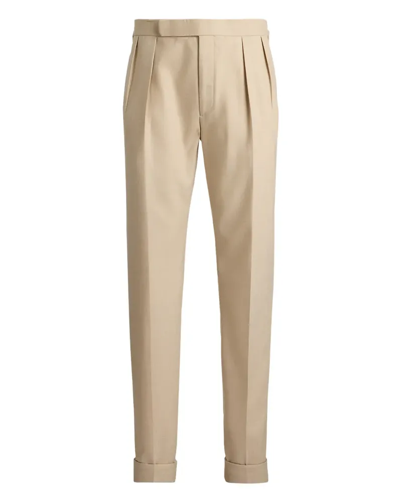 Ralph Lauren Hose mit Bundfalten - Nude Nude