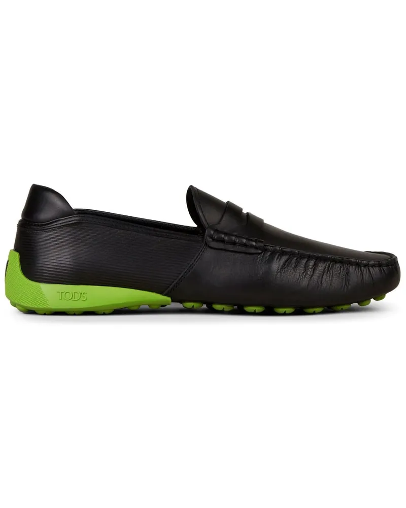 TOD'S Automobili Lamborghini Loafer - Schwarz Schwarz