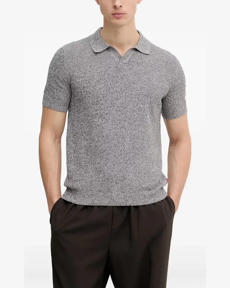 JOOP! Adrianor marl-knit T-shirt - Braun Braun