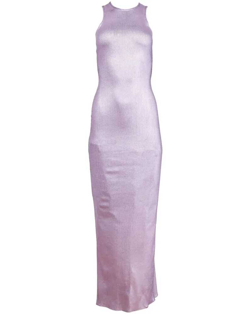 Fleur Du Mal Flash Racer Kleid - Violett Violett