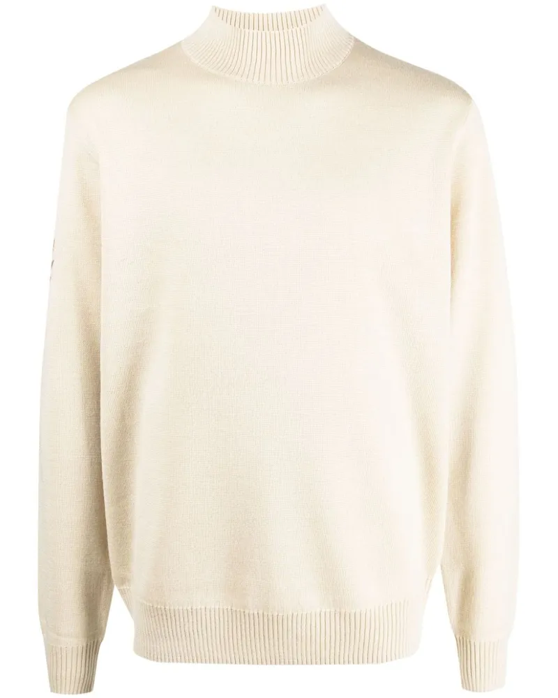 Fred Perry Pullover mit Stehkragen - Nude Nude