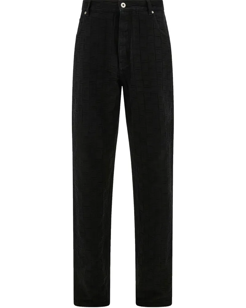 Ferragamo Monogram Jeans - Schwarz Schwarz