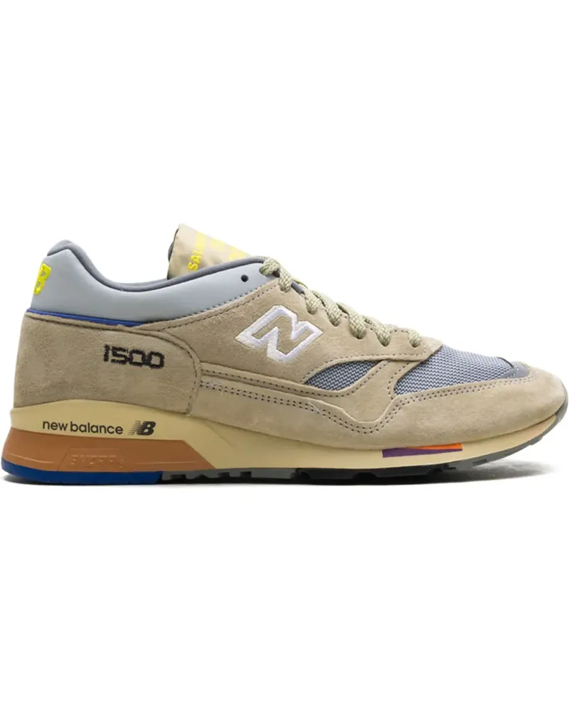 New Balance 1500 "Salehe Bembury Made in UK - Olive Grey/Mirage Grey/Lemon" Sneakers - Nude Nude