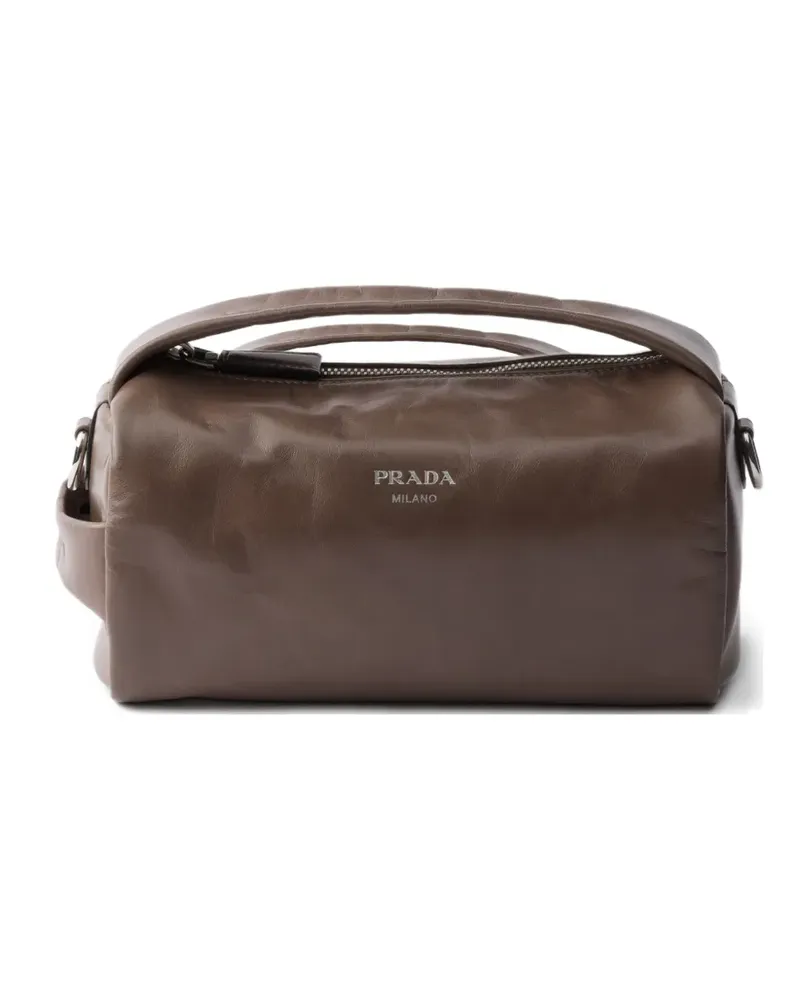 Prada leather shoulder bag - Braun Braun