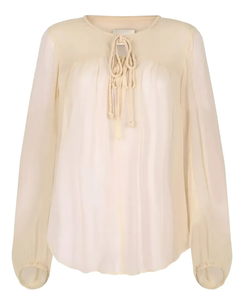 Isabel Marant Ametissa Bluse - Nude Nude