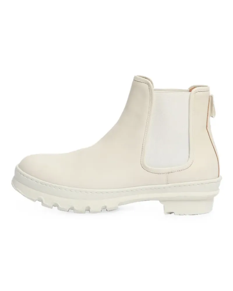 LEGRES round-toe boots - Nude Nude