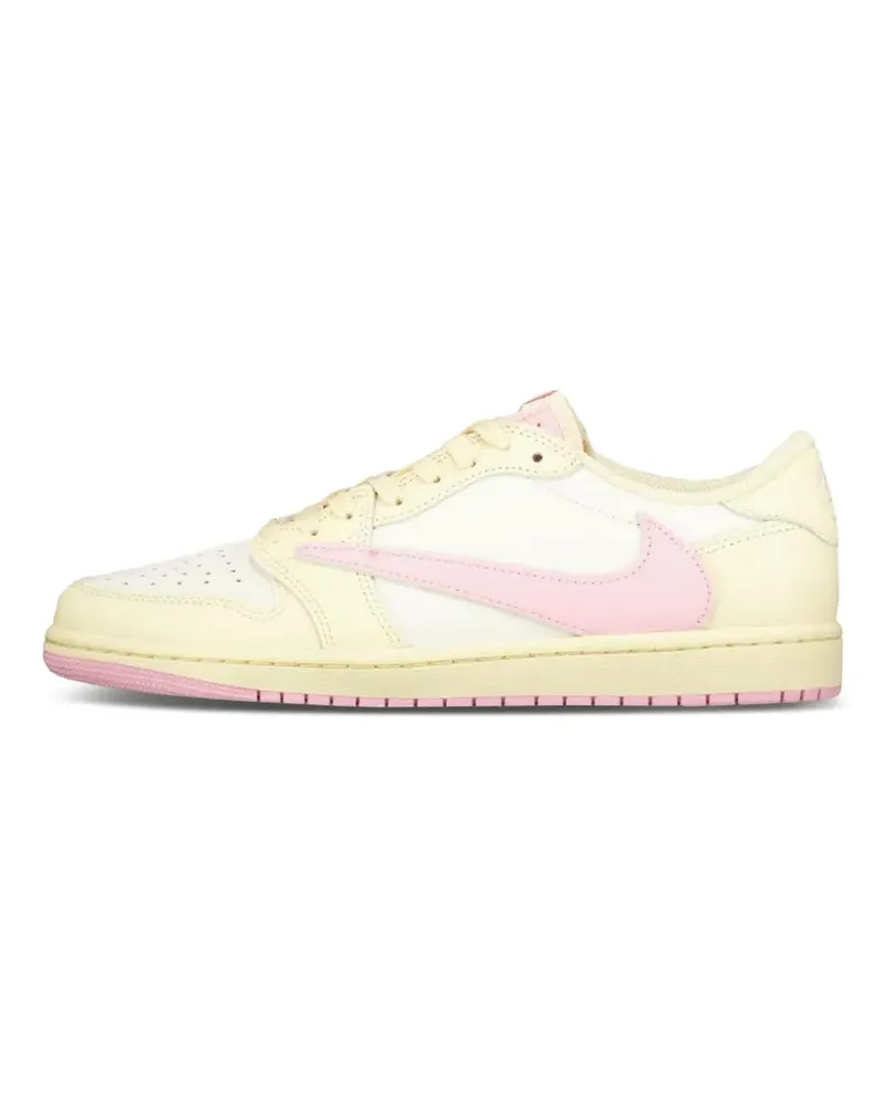 Jordan x Travis Scott Air  1 Low OG sneakers - Nude Nude