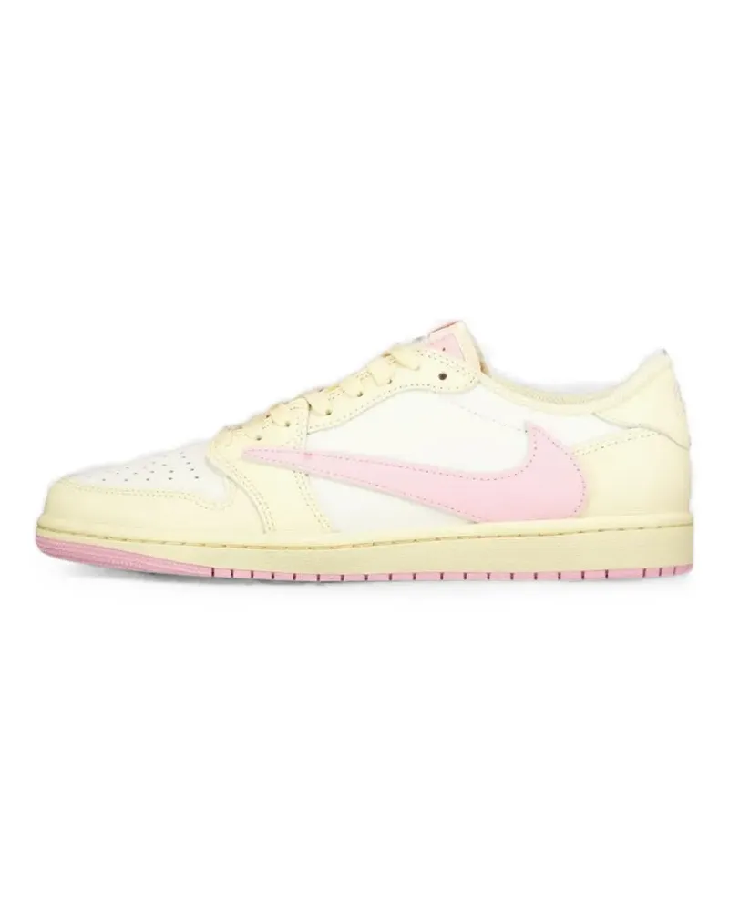 Jordan x Travis Scott Air  1 Low OG sneakers - Nude Nude