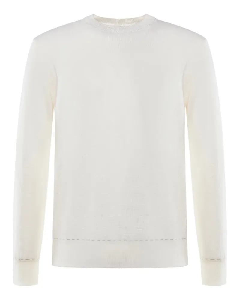 Eleventy crew-neck sweater - Weiß Weiß