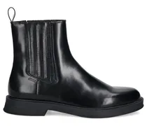 Chelsea-Boots mit Lasche - Schwarz