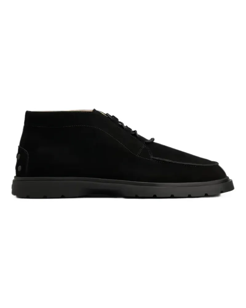 TOD'S Stiefel aus Wildleder - Schwarz Schwarz