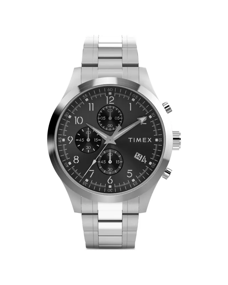 Timex Gents 43mm - Schwarz Schwarz