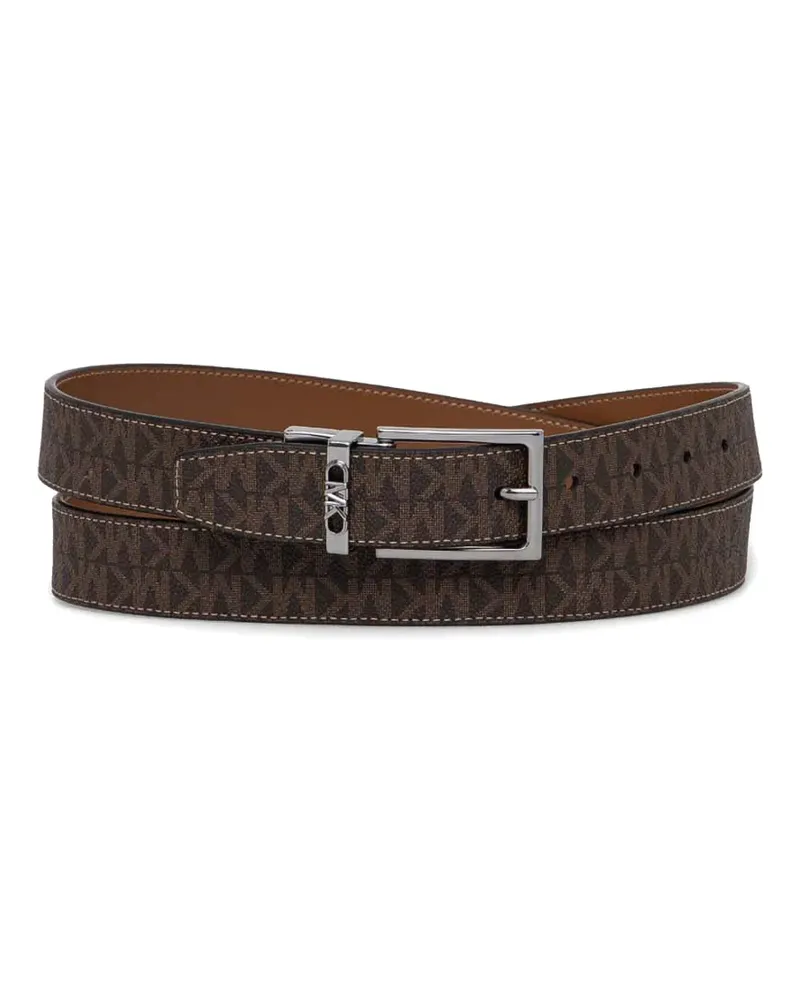 Michael Kors Schnallengürtel aus Leder - Braun Braun