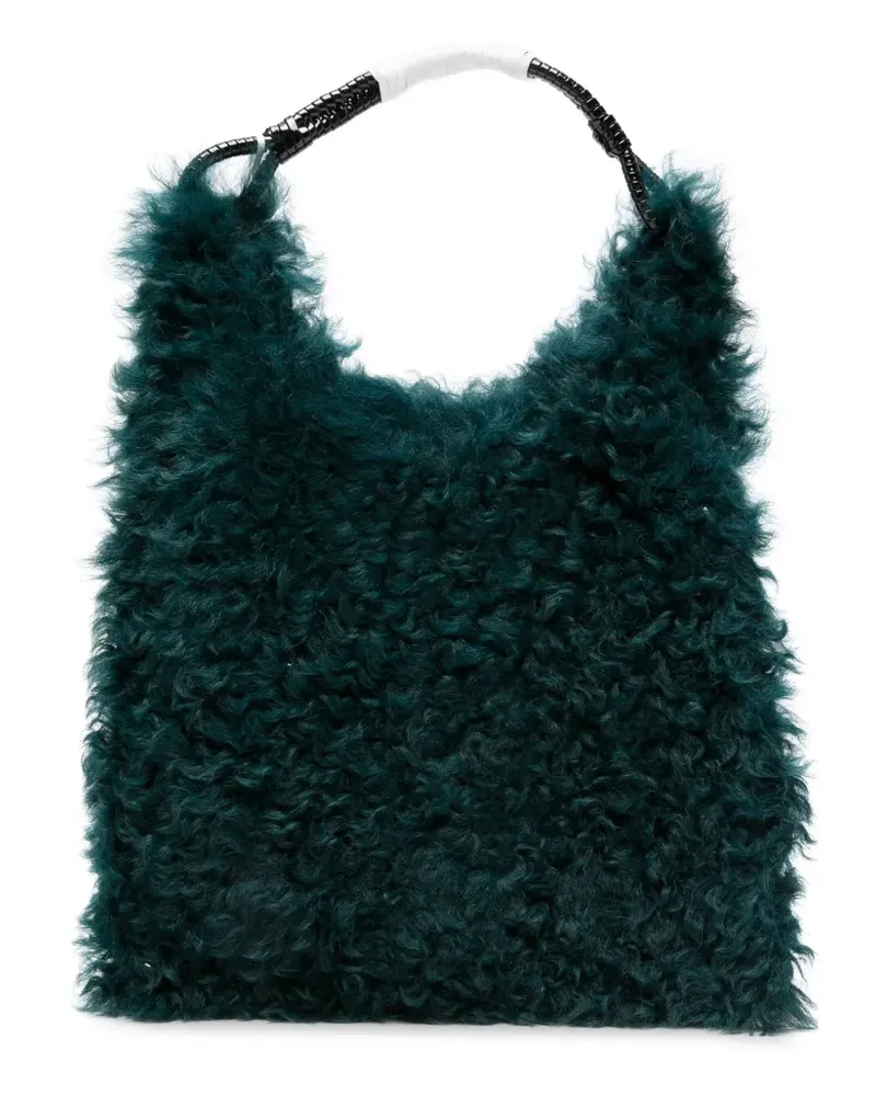 PLAN C Offene Tote Bag - Grün Grün