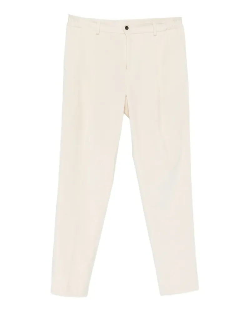 Bagnoli Sartoria Napoli Garda Cordhose mit Falten - Nude Nude