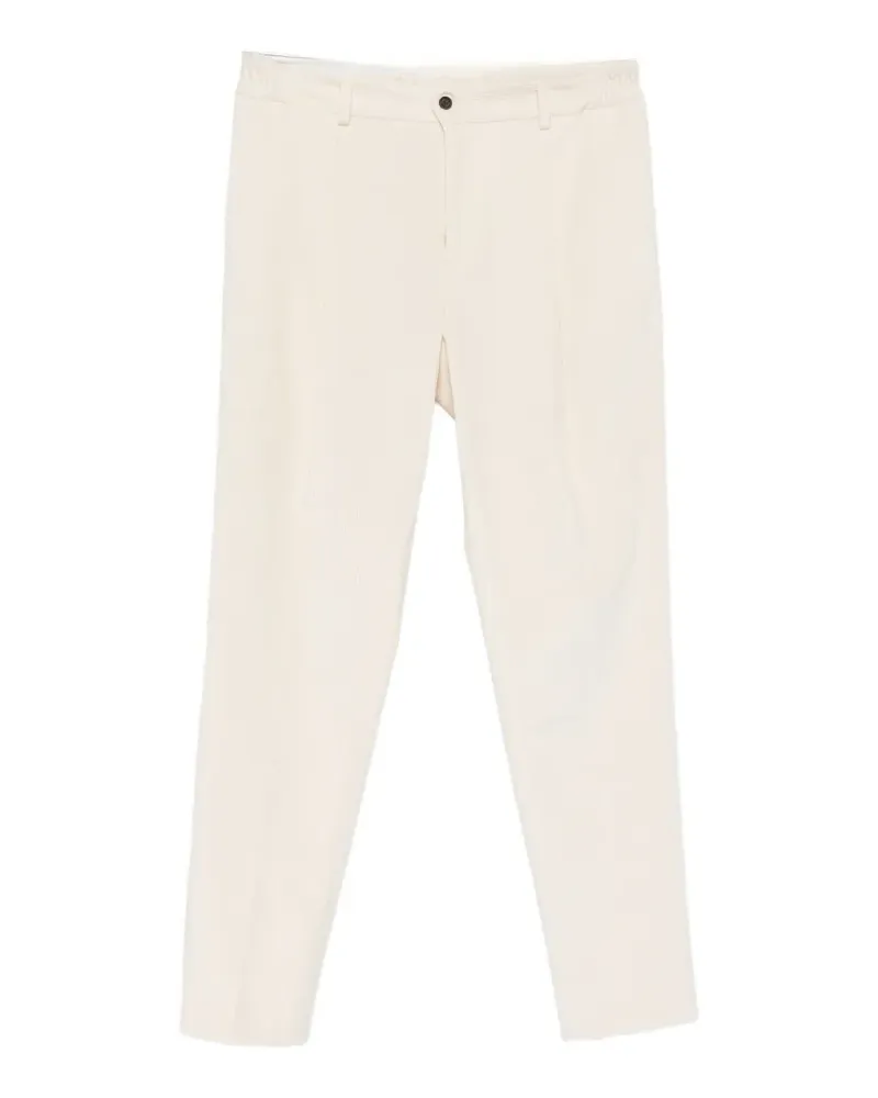 Bagnoli Sartoria Napoli Garda corduroy pleated trousers - Nude Nude