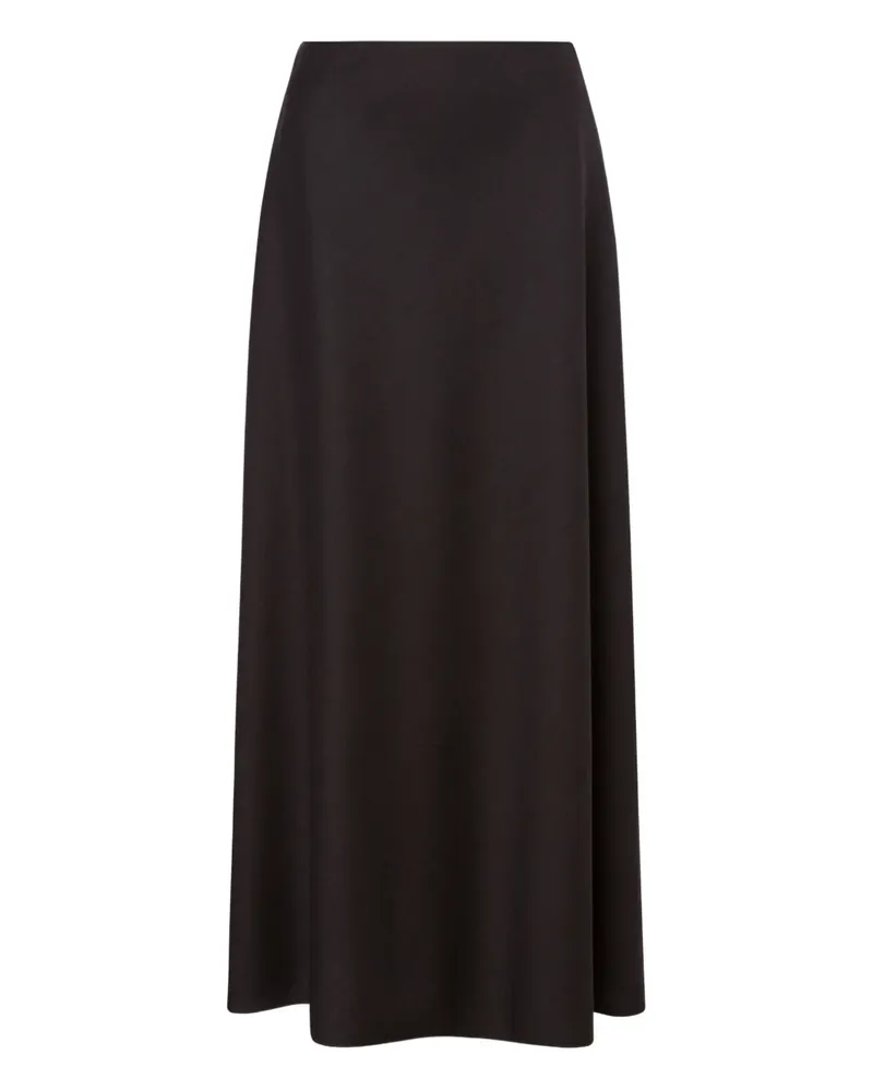 Alberta Ferretti Midirock mit hohem Bund - Grau Grau