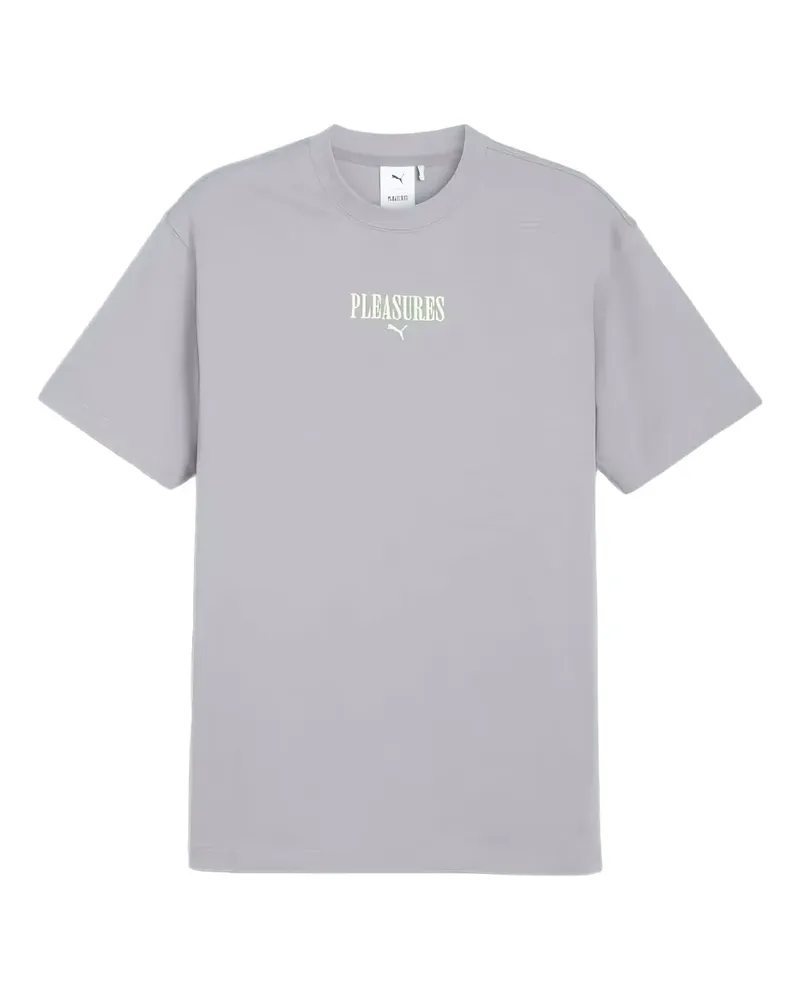 Puma T-Shirt aus Baumwollgemisch - Grau Grau
